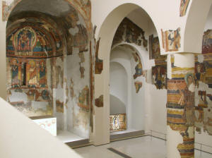 Paintings from Santa Maria de Tall, cca 1123