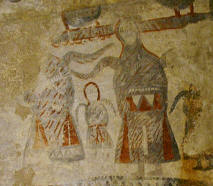 Apse of Marmellar - detail, 12th century
